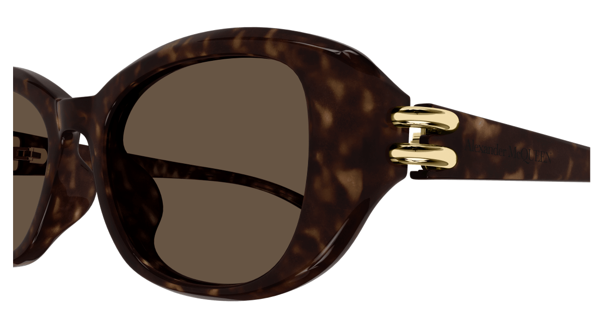 Alexander McQueen AM0470SA Havana 889652509631