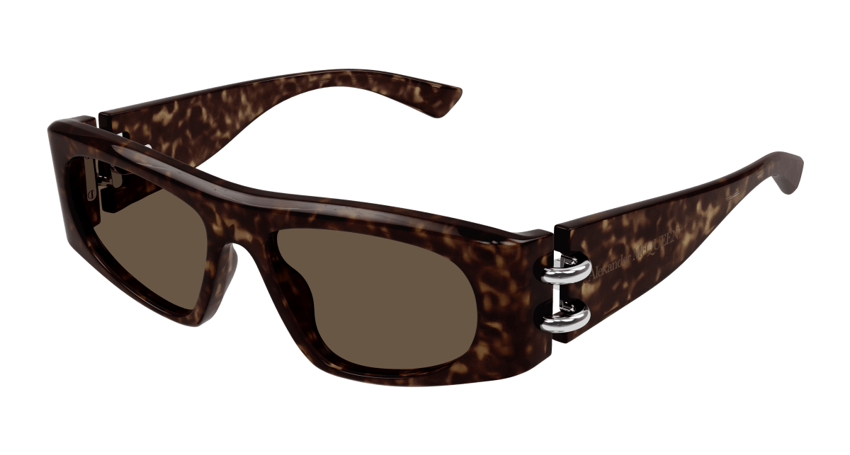 Alexander McQueen AM0471S Havana 889652508900