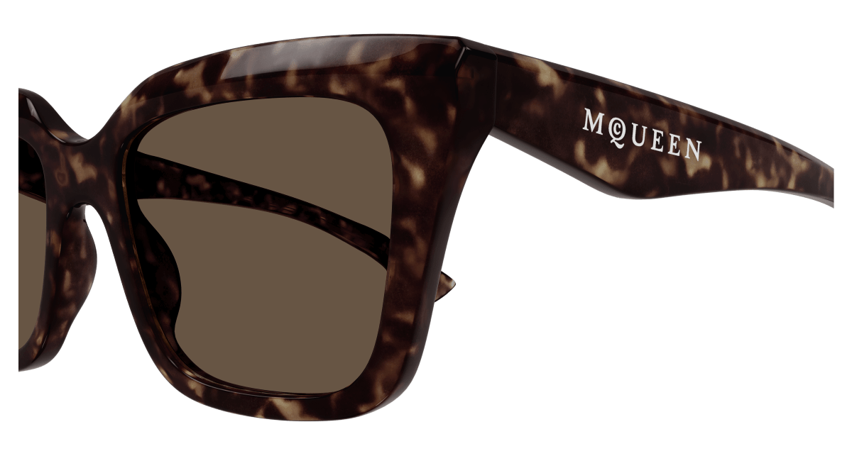 Alexander McQueen AM0473S Havana 889652509679