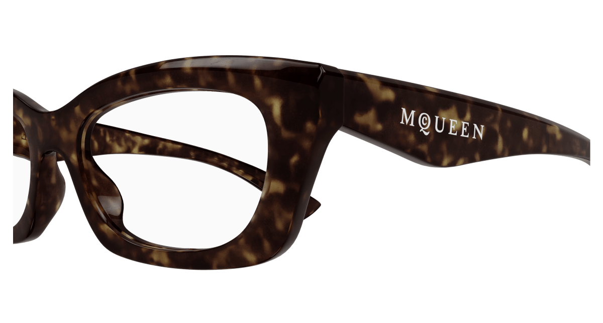 Alexander McQueen AM0474O Havana 889652509778
