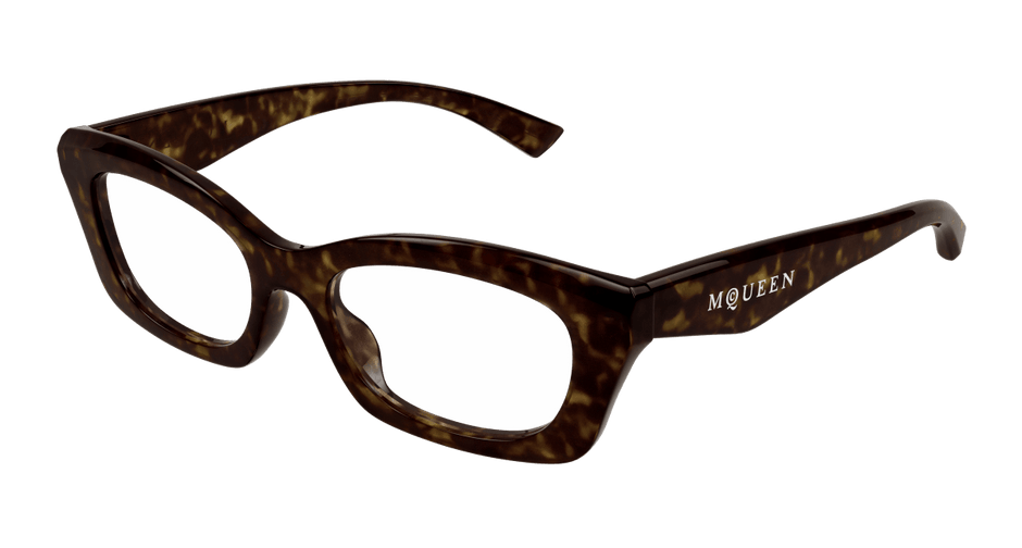 Alexander McQueen AM0474O Havana 889652509778