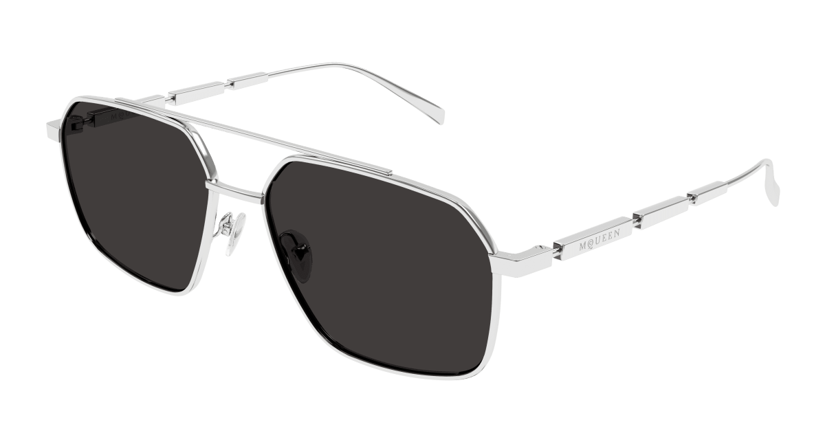 Alexander McQueen AM0477S Silver 889652509914