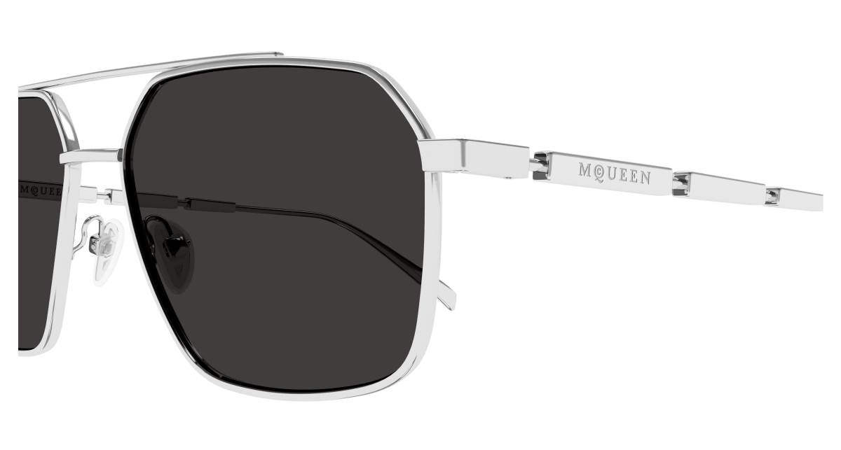 Alexander McQueen AM0477S Silver 889652509914
