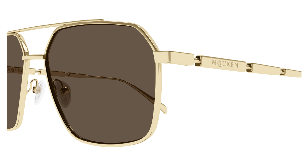 Alexander McQueen AM0477S Gold 889652509921