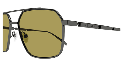 Alexander McQueen AM0477S Gunmetal 889652509938