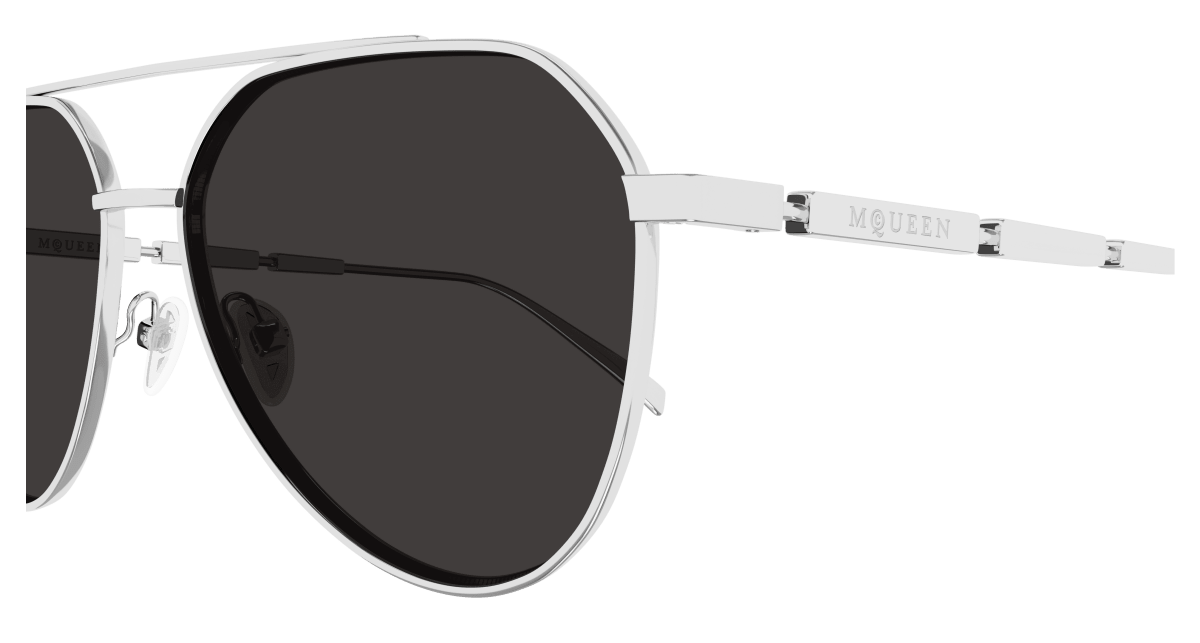Alexander McQueen AM0478S Silver 889652509952