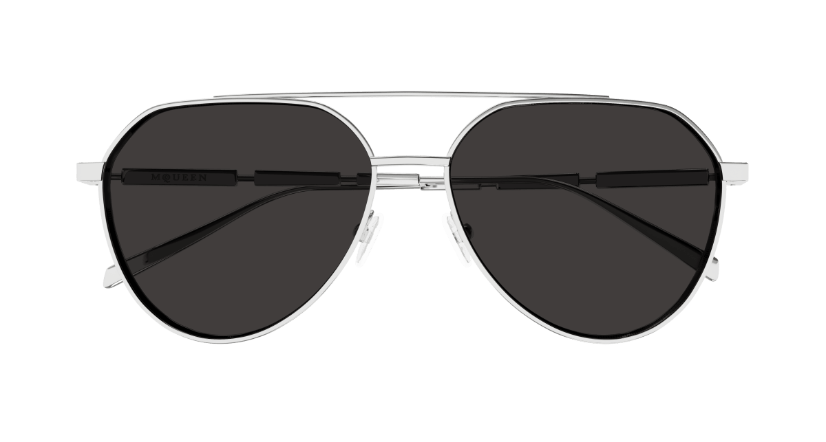 Alexander McQueen AM0478S Silver 889652509952