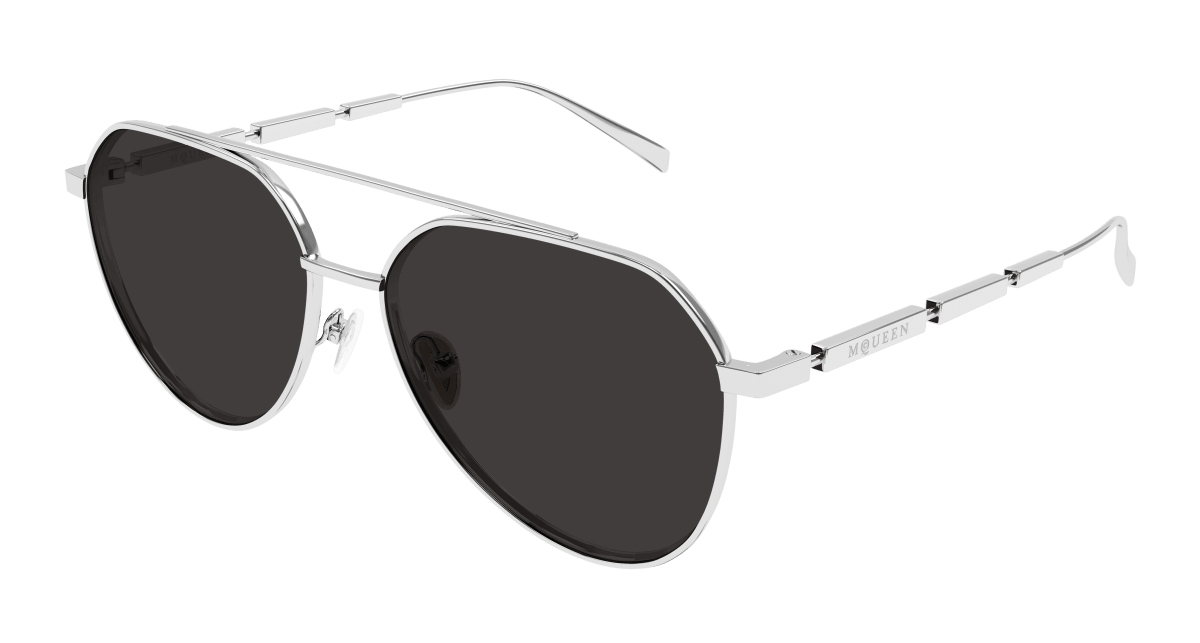 Alexander McQueen AM0478S Silver 889652509952