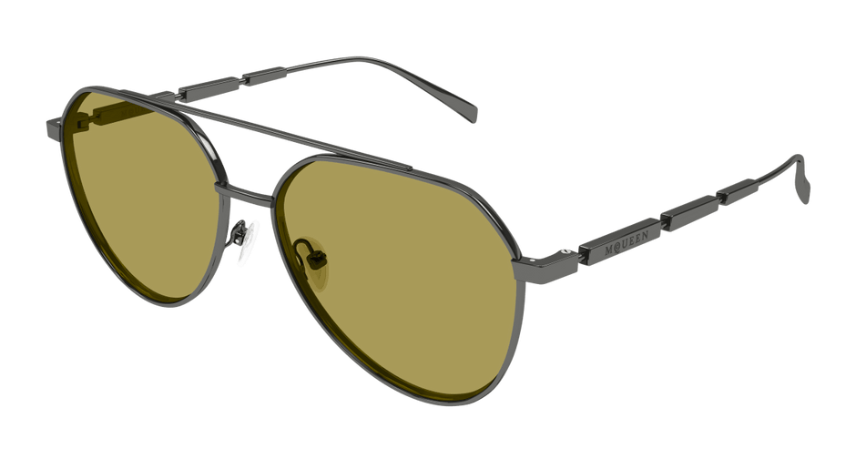 Alexander McQueen AM0478S Gunmetal 889652509976