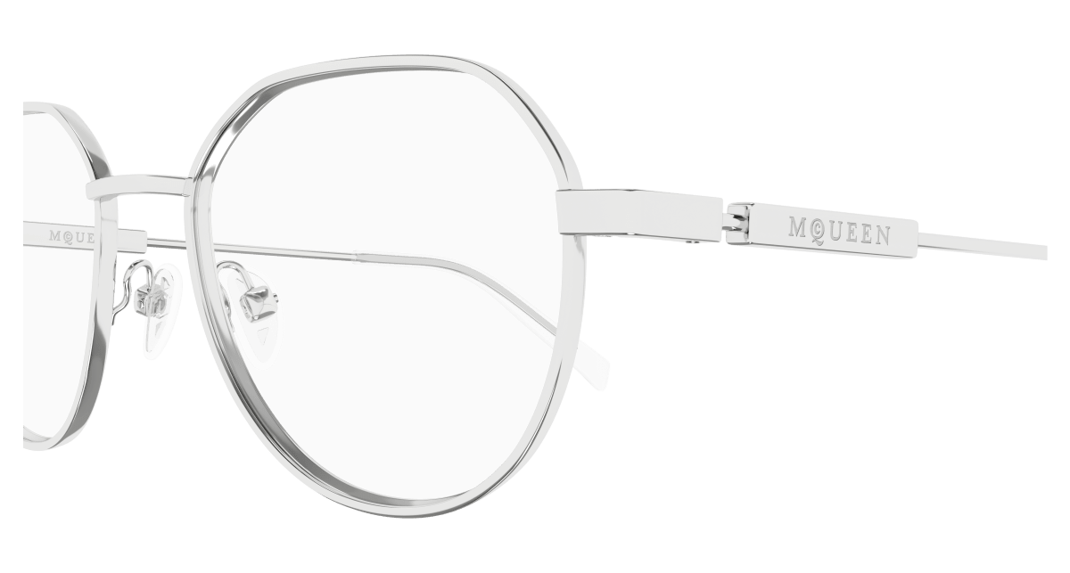 Alexander McQueen AM0479O Silver 889652508986