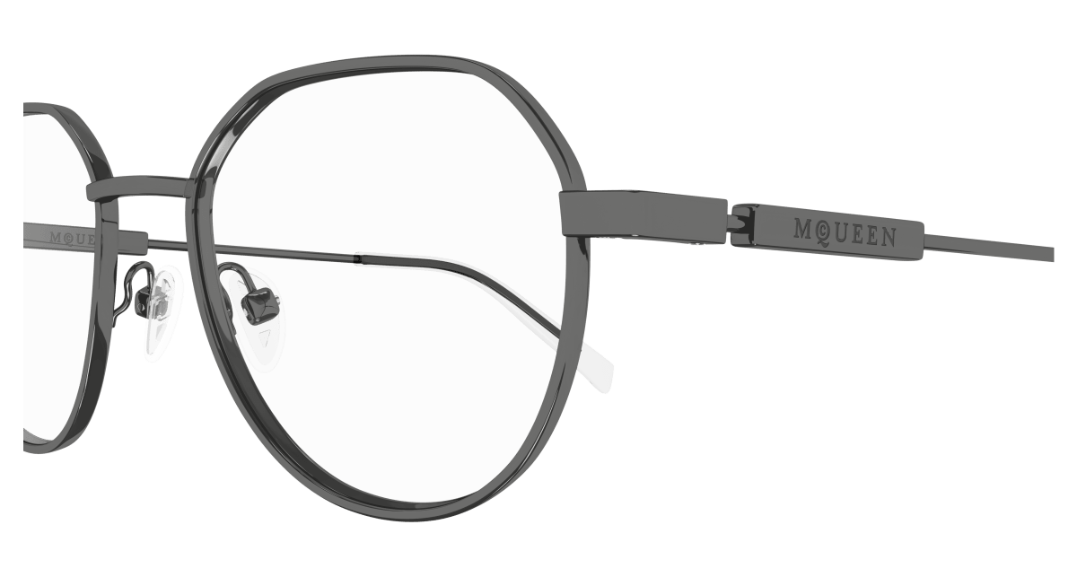Alexander McQueen AM0479O Gunmetal 889652509006