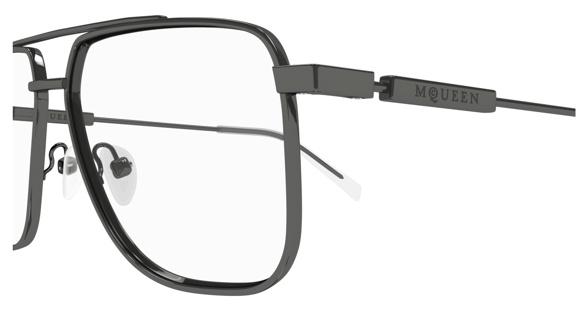 Alexander McQueen AM0480O Gunmetal 889652509037