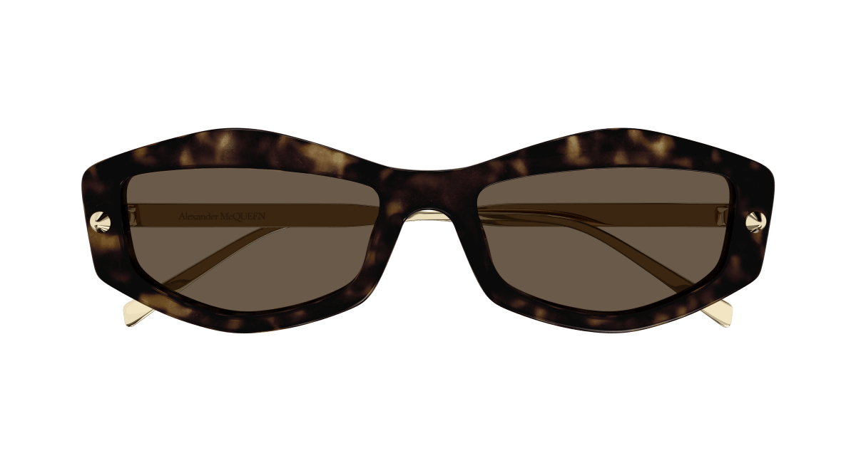 Alexander McQueen AM0482S Havana 889652509051