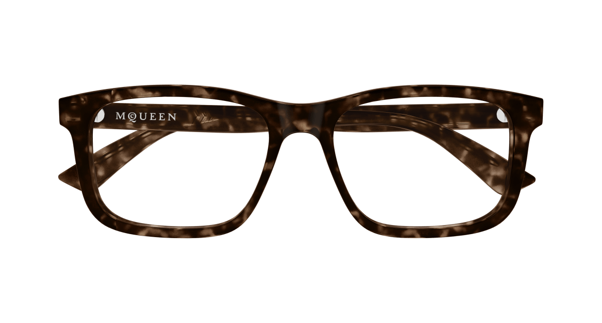 Alexander McQueen AM0486O Havana 889652509426