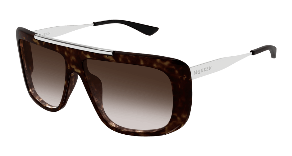 Alexander McQueen AM0492S Havana 889652549699