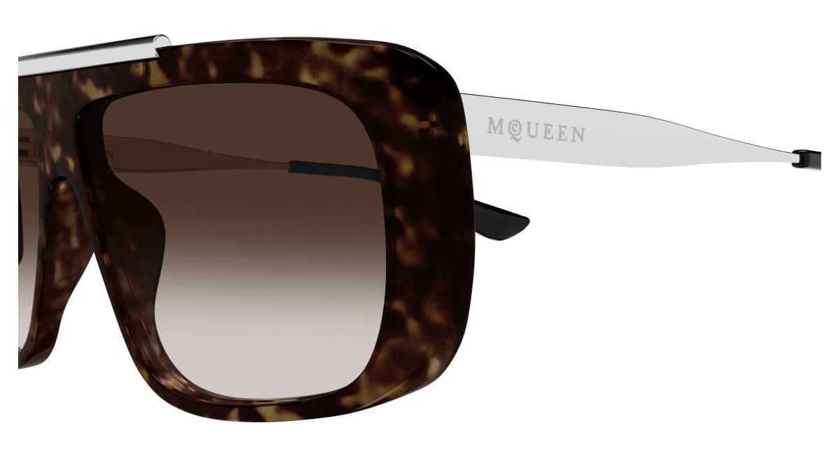 Alexander McQueen AM0492S Havana 889652549699