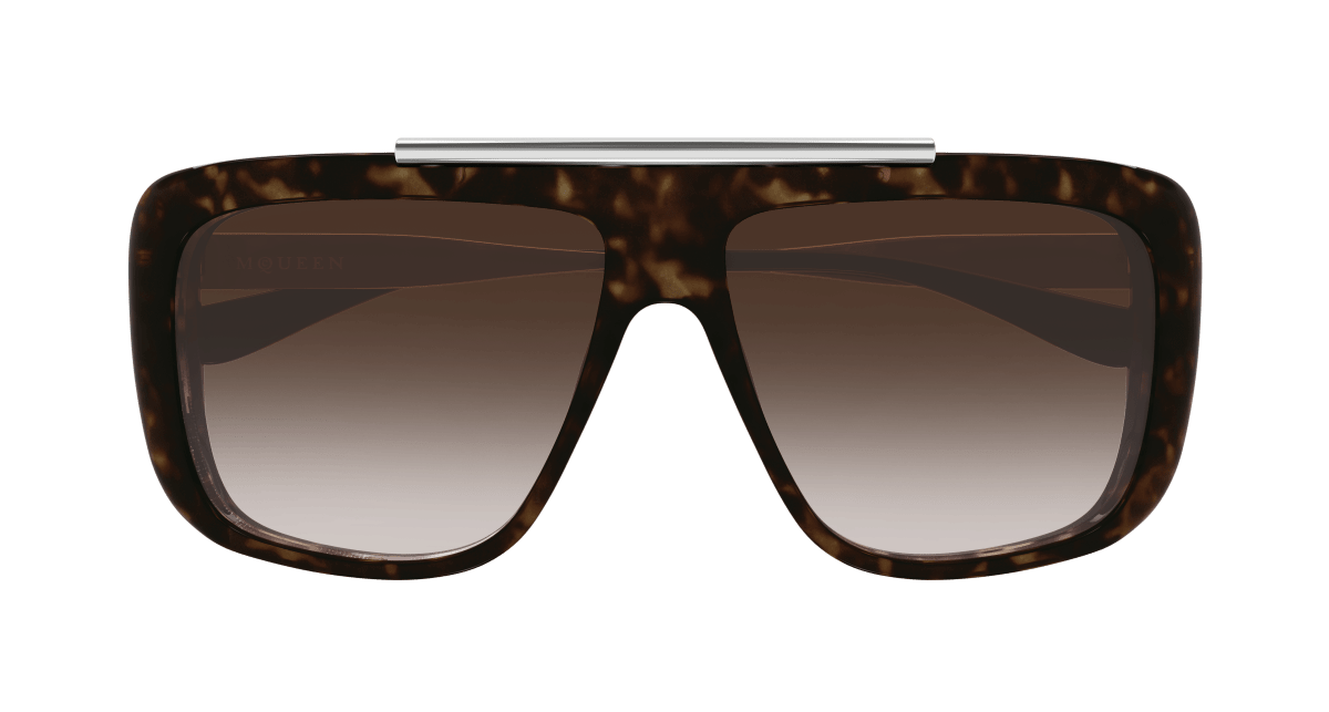 Alexander McQueen AM0492S Havana 889652549699