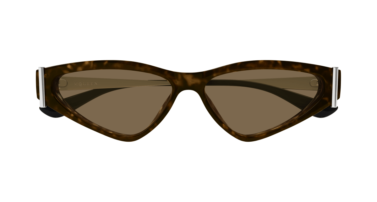 Alexander McQueen AM0493S Havana 889652549583