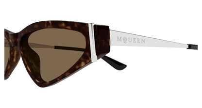 Alexander McQueen AM0493S Havana 889652549583