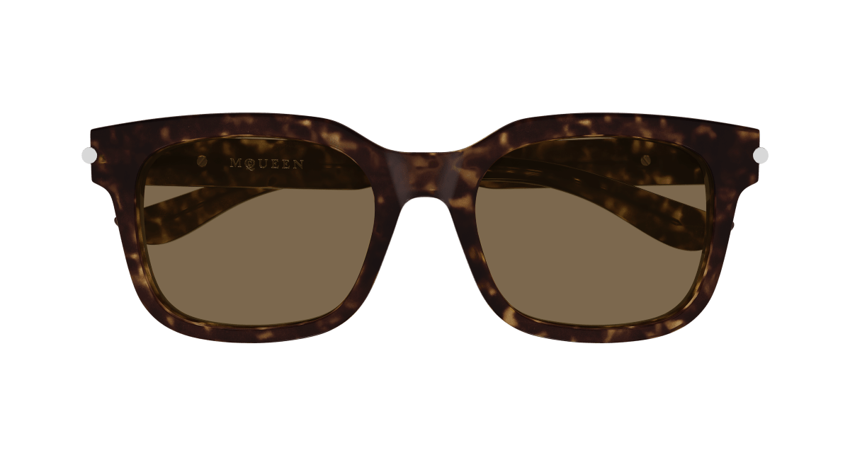 Alexander McQueen AM0496SA Havana 889652549811