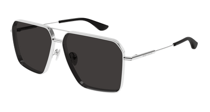 Alexander McQueen AM0500S Silver 889652549996