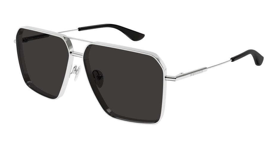 Alexander McQueen AM0500S Silver 889652549996