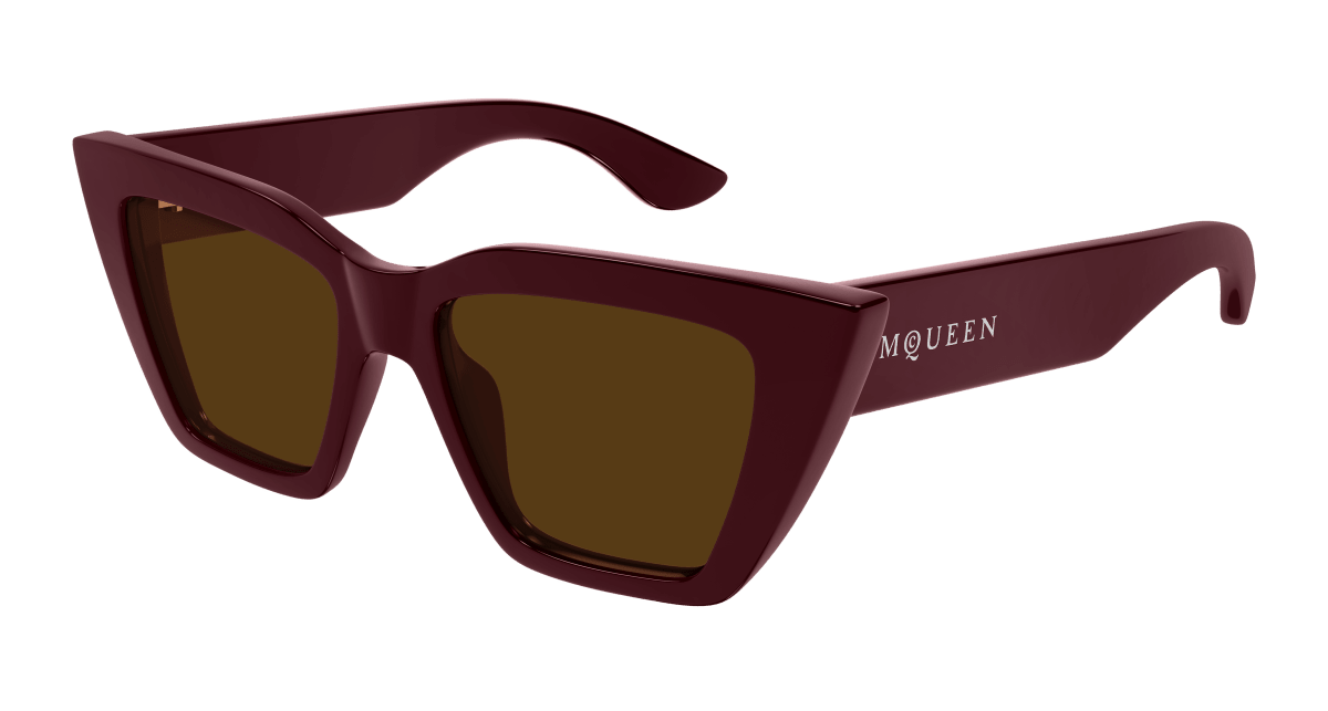 Alexander McQueen AM0507S Burgundy 889652550459