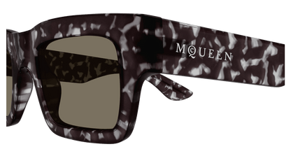 Alexander McQueen AM0508S Havana 889652550497