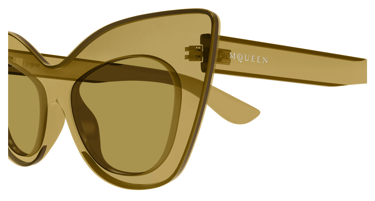Alexander McQueen AM0516S Yellow 889652573229