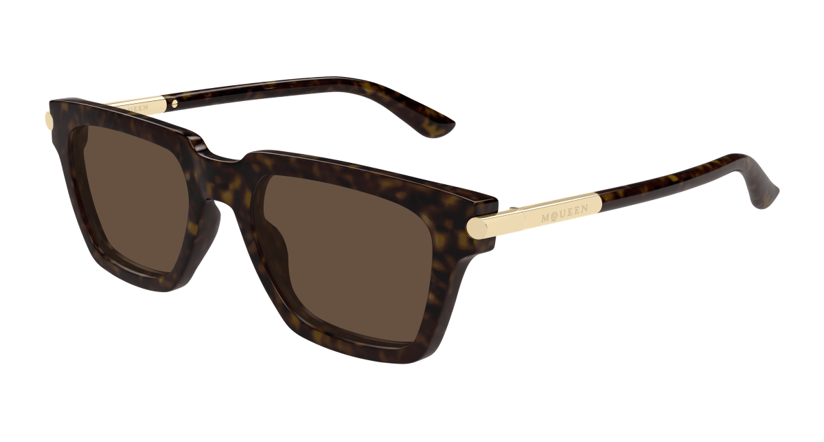 Alexander McQueen AM0519S Havana 889652585659