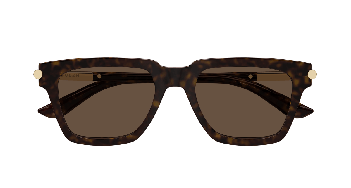 Alexander McQueen AM0519S Havana 889652585659