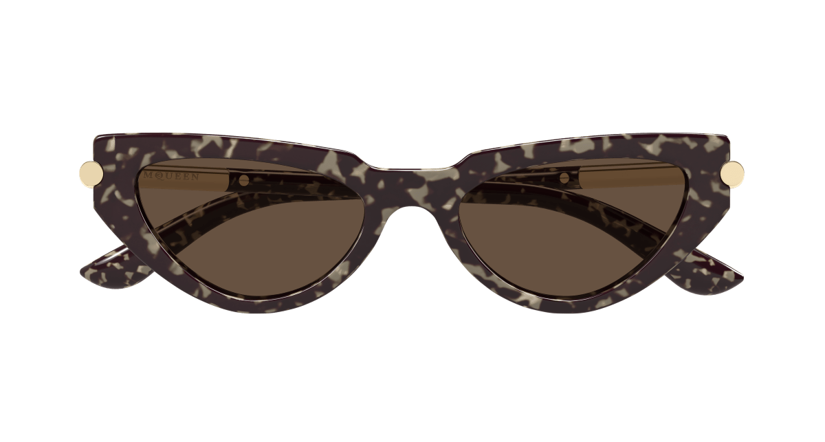 Alexander McQueen AM0520S Havana 889652585697