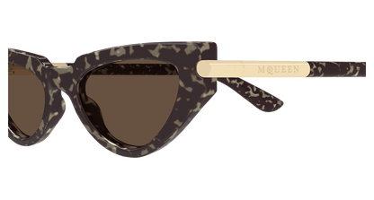 Alexander McQueen AM0520S Havana 889652585697