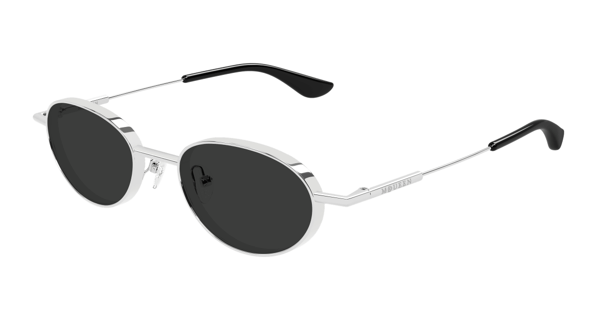 Alexander McQueen AM0523S Silver 889652586953