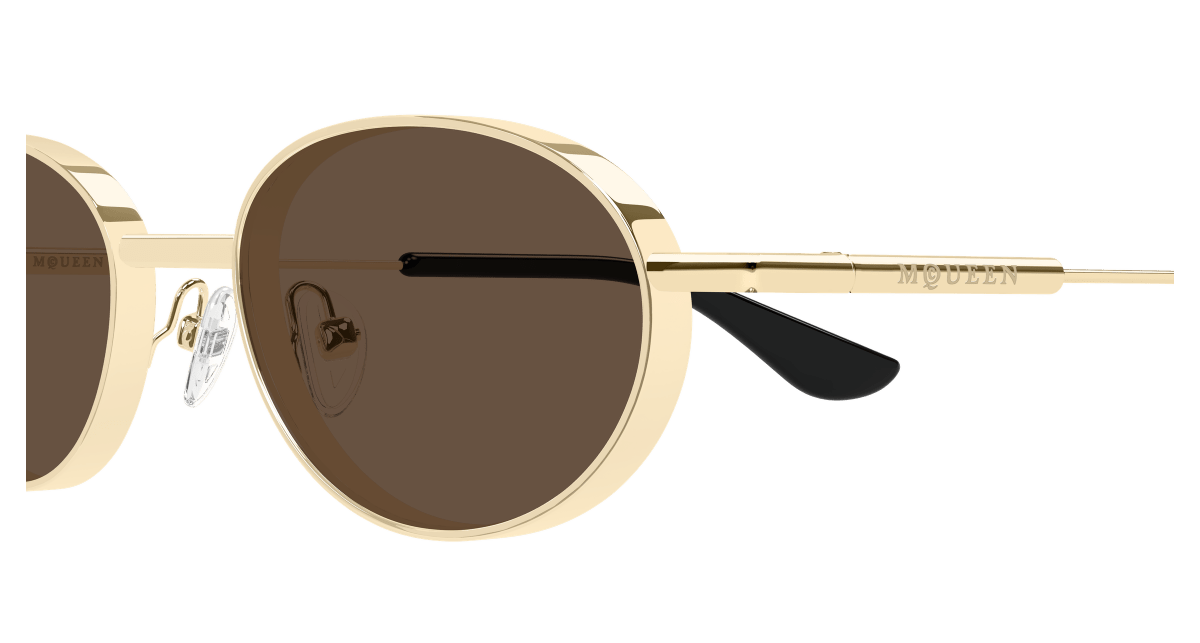 Alexander McQueen AM0523S Gold 889652586960