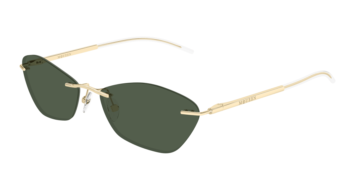 Alexander McQueen AM0525S Gold 889652587073