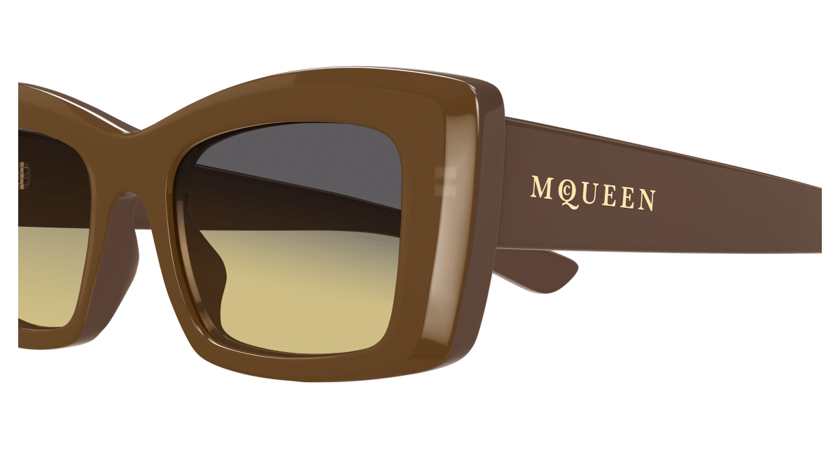 Alexander McQueen AM0526S Brown 889652585741