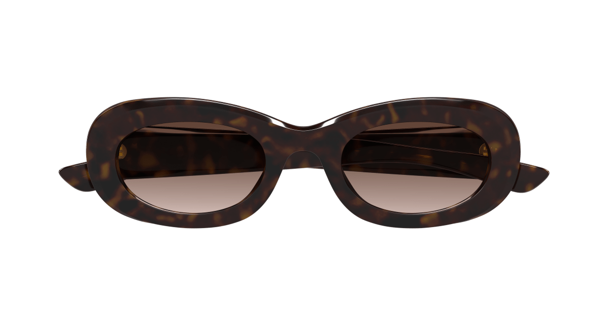 Alexander McQueen AM0527S Havana 889652585789