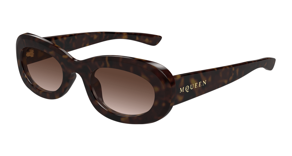 Alexander McQueen AM0527S Havana 889652585789