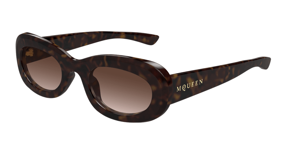 Alexander McQueen AM0527S Havana 889652585789