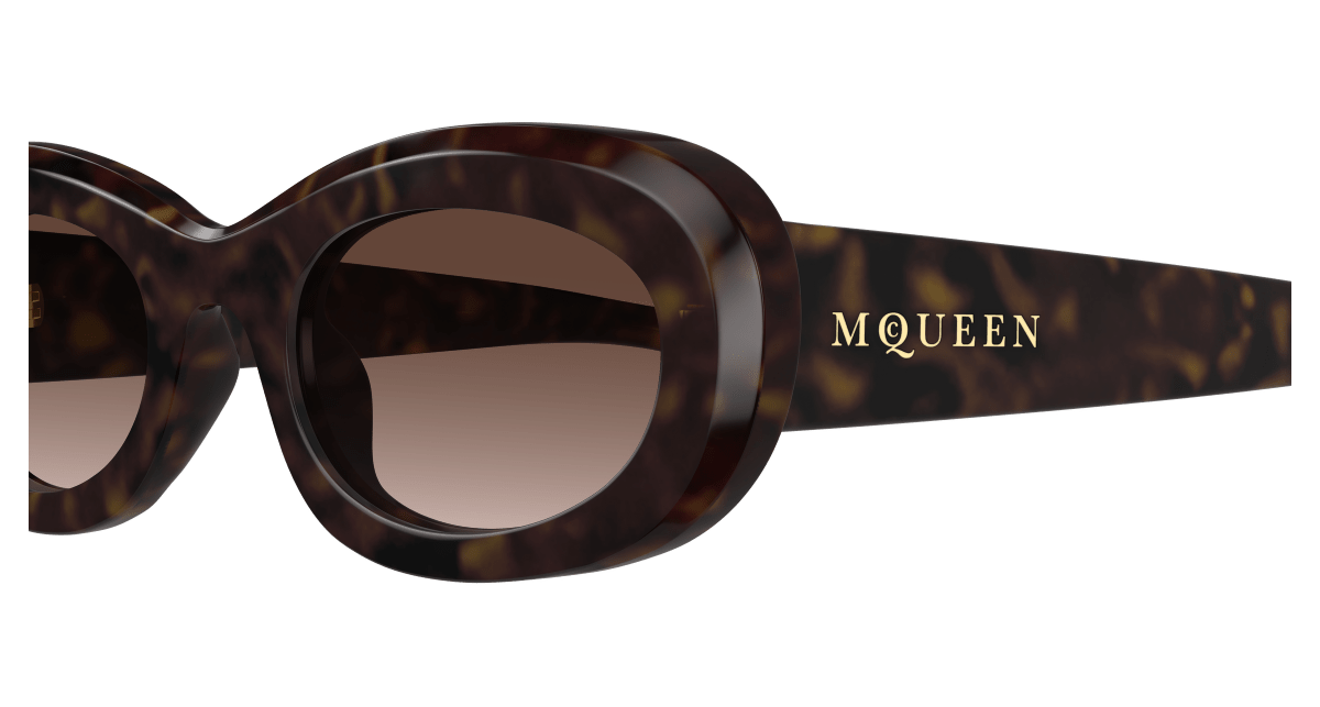 Alexander McQueen AM0527SA Havana 889652589688