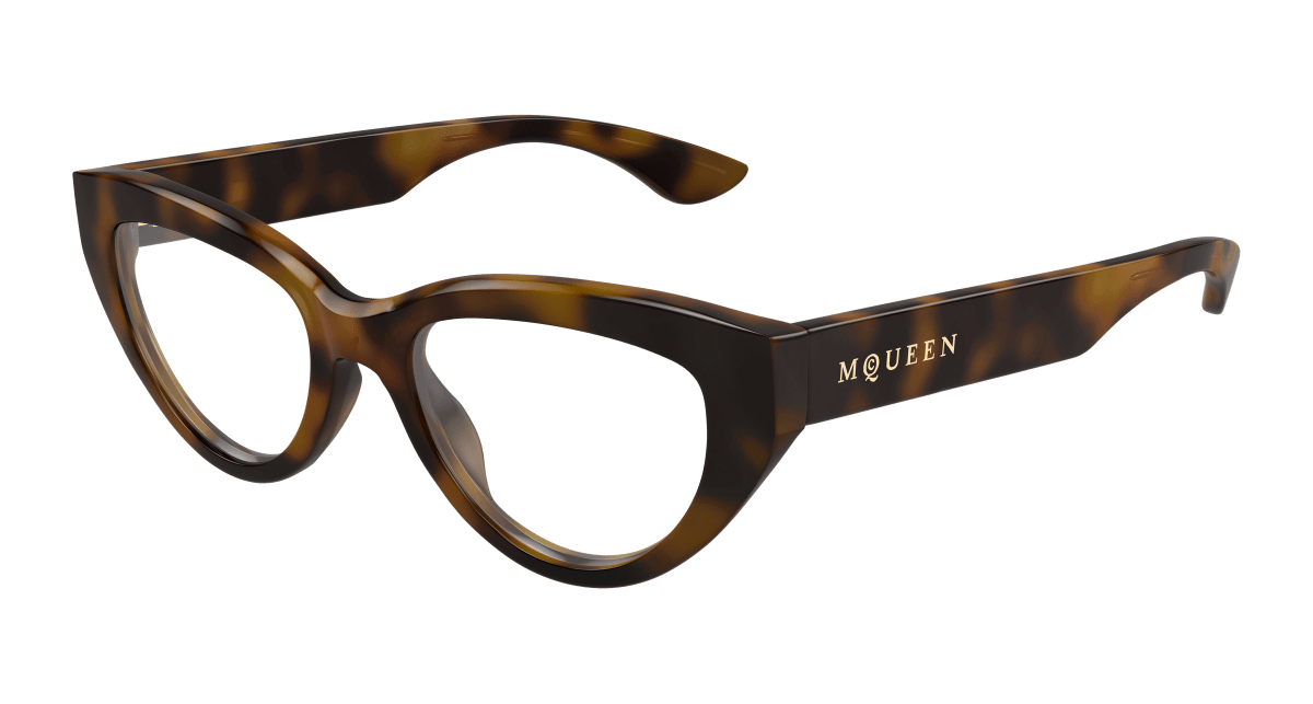 Alexander McQueen AM0529O Havana 889652590066