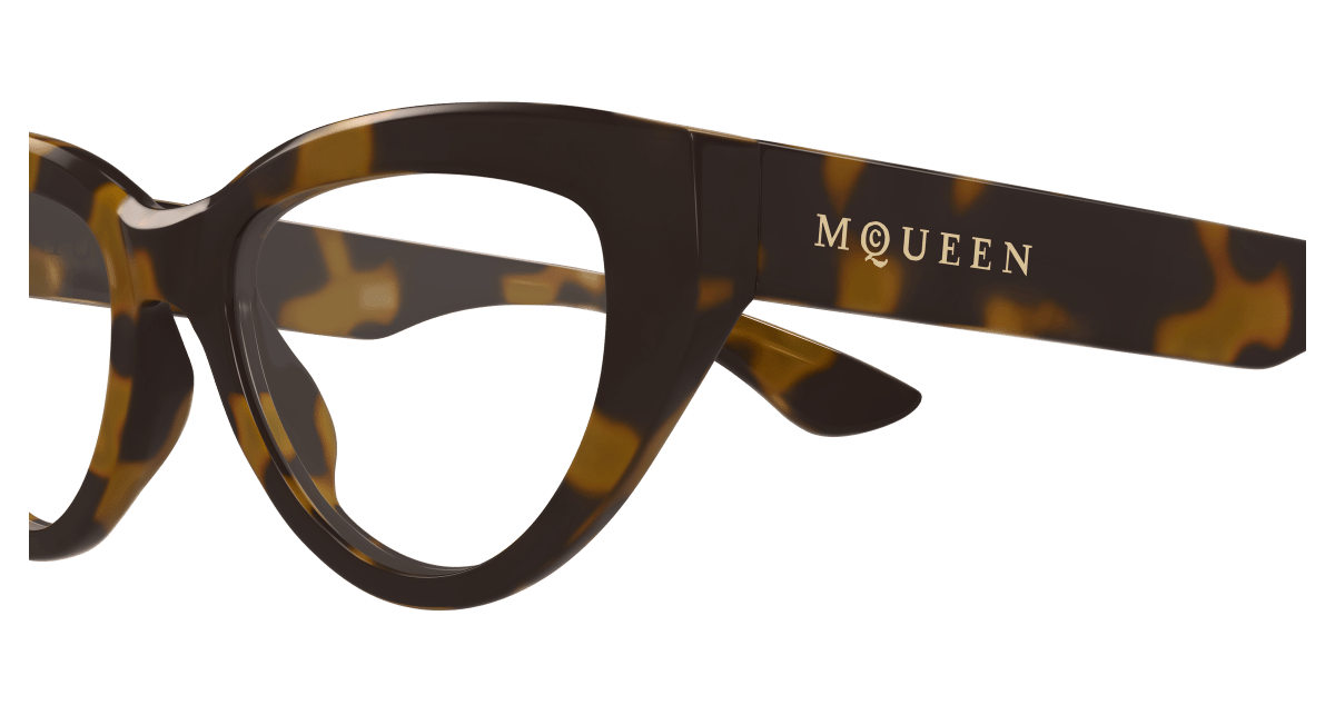 Alexander McQueen AM0529O Havana 889652590066