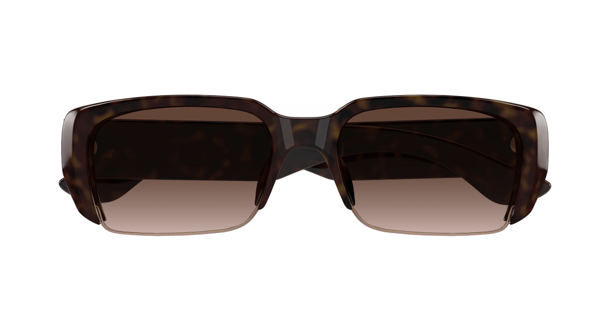 Alexander McQueen AM0532S Havana 889652589961