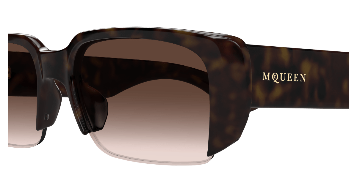 Alexander McQueen AM0532S Havana 889652589961