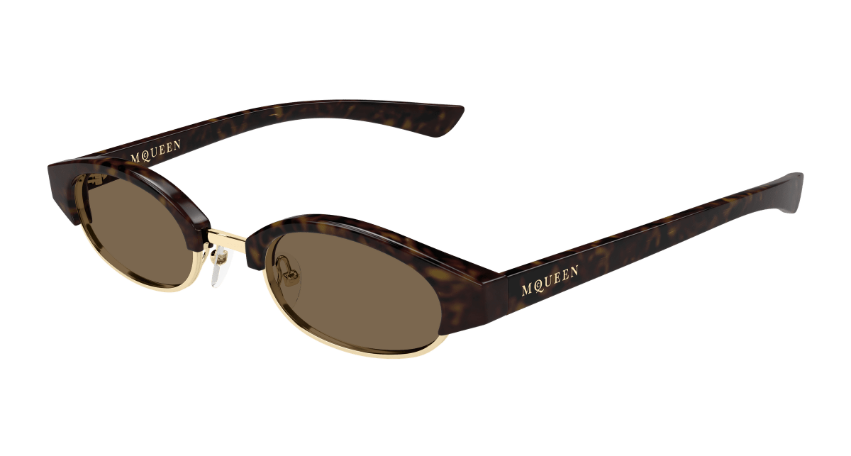 Alexander McQueen AM0534S Havana 889652585833