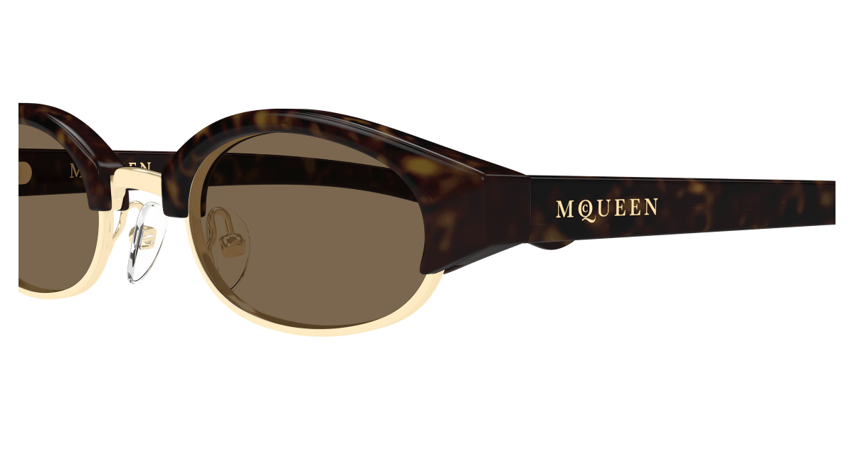 Alexander McQueen AM0534S Havana 889652585833