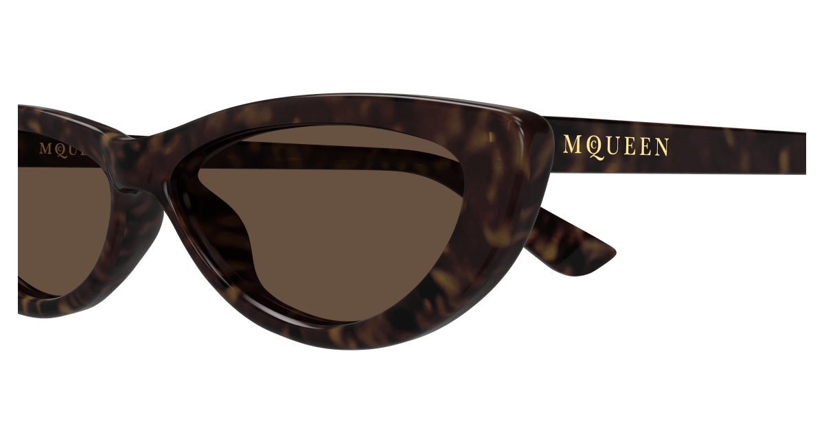 Alexander McQueen AM0535S Havana 002 889652587158