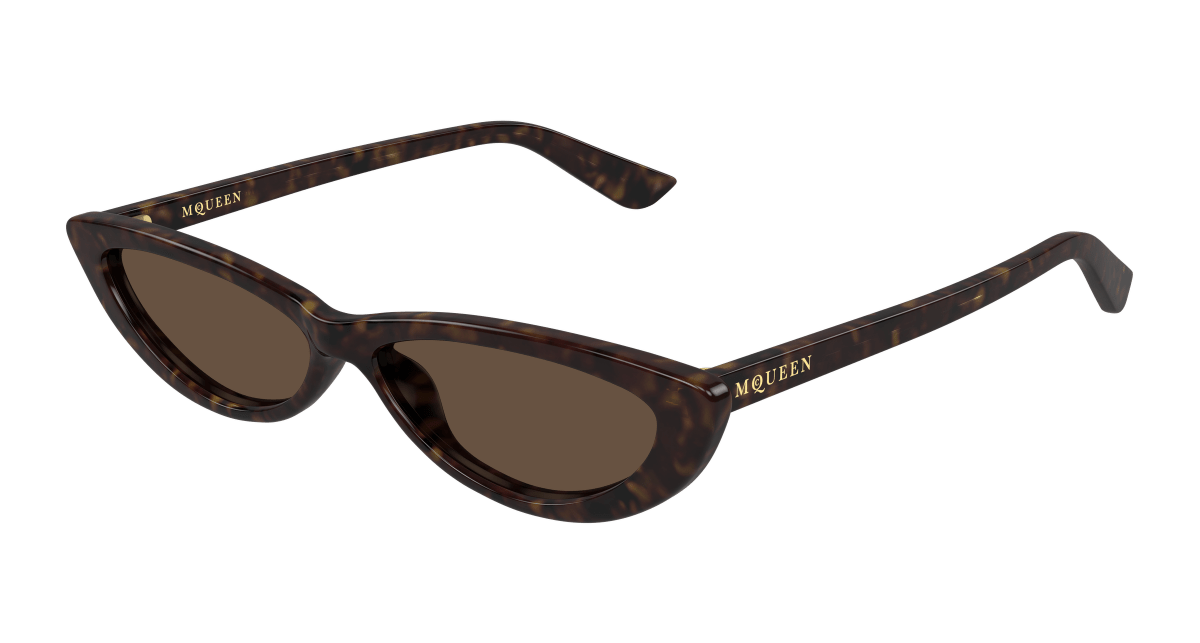 Alexander McQueen AM0535S Havana 002 889652587158