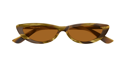 Alexander McQueen AM0535S Havana 006 889652640914